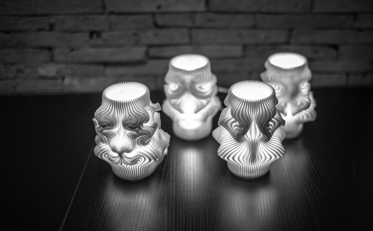Lampada Parametrica PLA Satinato